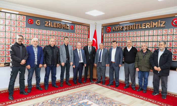 Başkan Demirtaş Türkiye Harp Malulü Gaziler ve Şehit Aileleri Derneğini ziyaret etti