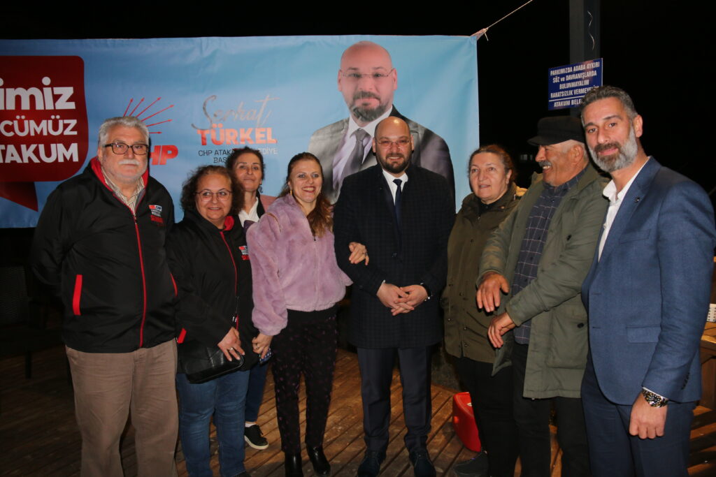 CHP Atakum Belediye Başkan adayı Serhat Tükel, Küçük Kolpınar Mahallesinde vatandaşlarla buluştu