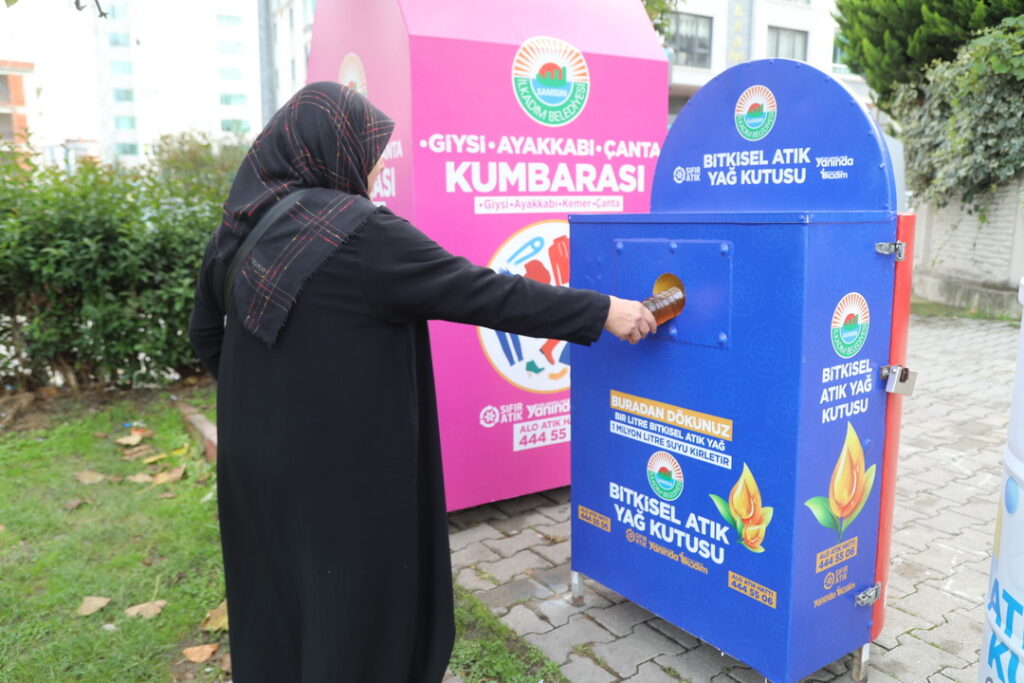 İlkadım Belediyesi, Bitkisel Atık Yağları Geri Dönüşüme Kazandırıyor