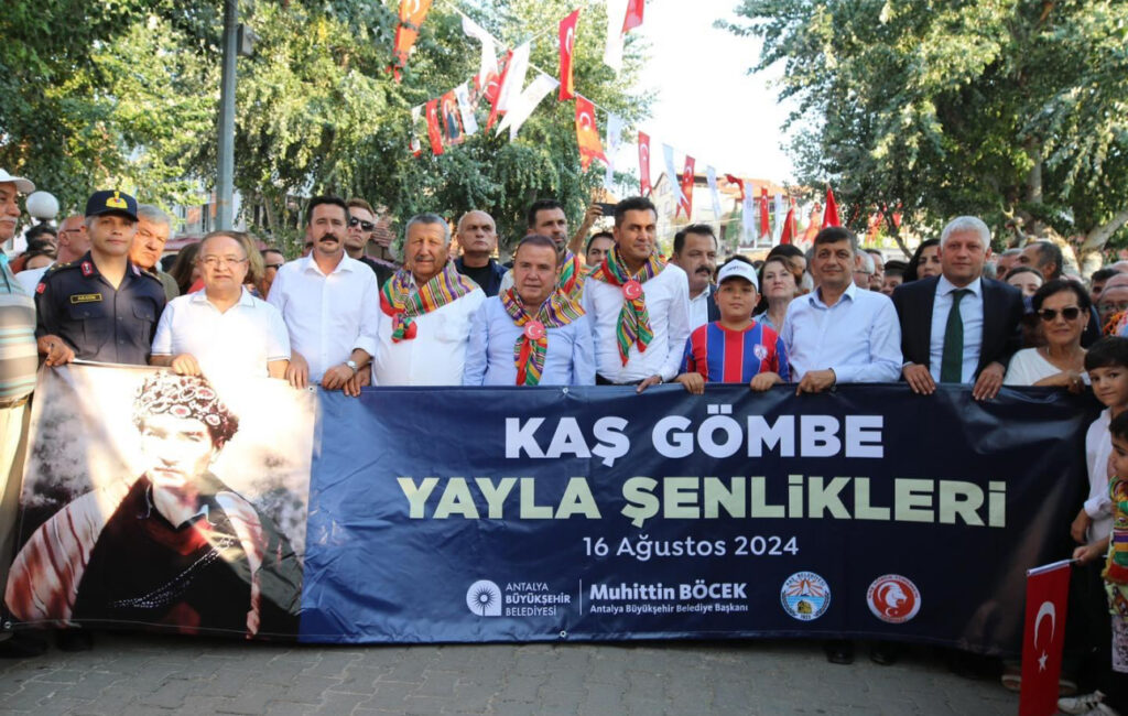 Kaş Gömbe’de Yayla Şenliği