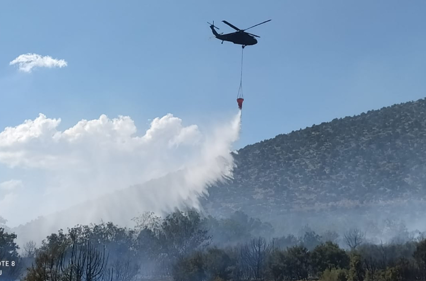 Isparta’da orman yangını