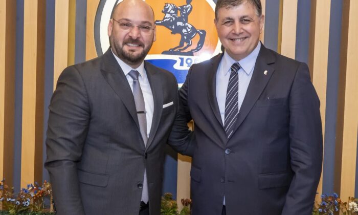 İzmir Belediye Başkanı Cemil Tugay’dan Başkan Türkel’e ziyaret