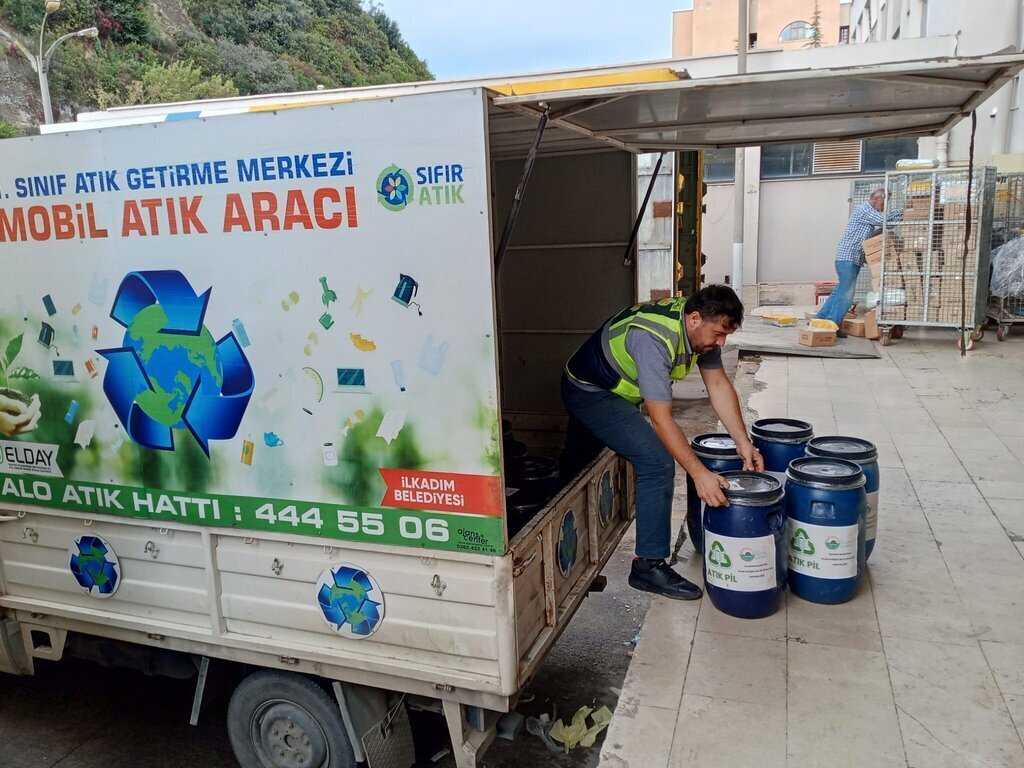 Ilkadim Belediyesi 2023te 965 kilo atik pil topladi