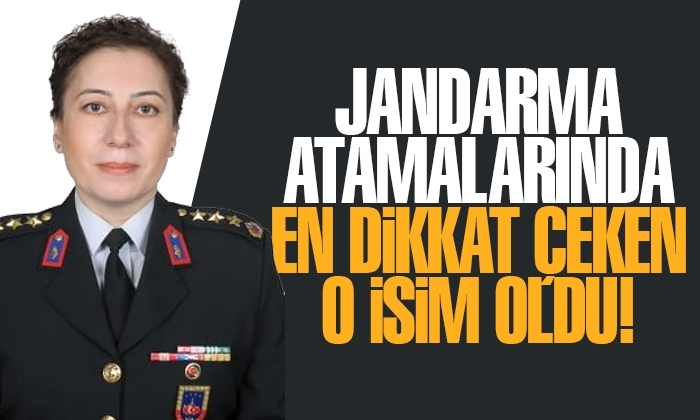 Jandarma’dan ilk kadın General ataması!