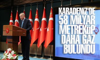 Erdoğan: 58 milyar metreküplük doğal gaz rezervi keşfedildi