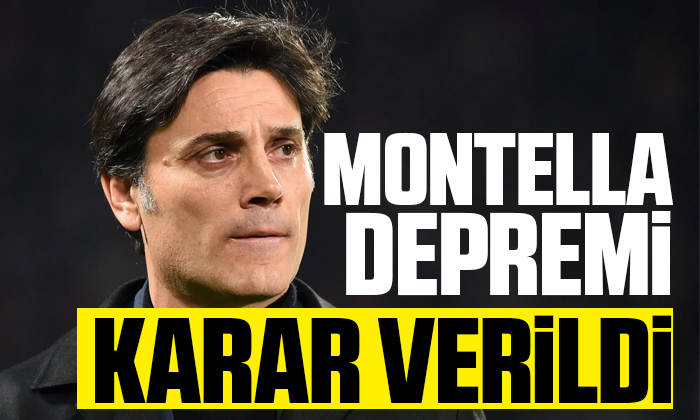 A Milli Takım’da Vincenzo Montella depremi; Karar verildi