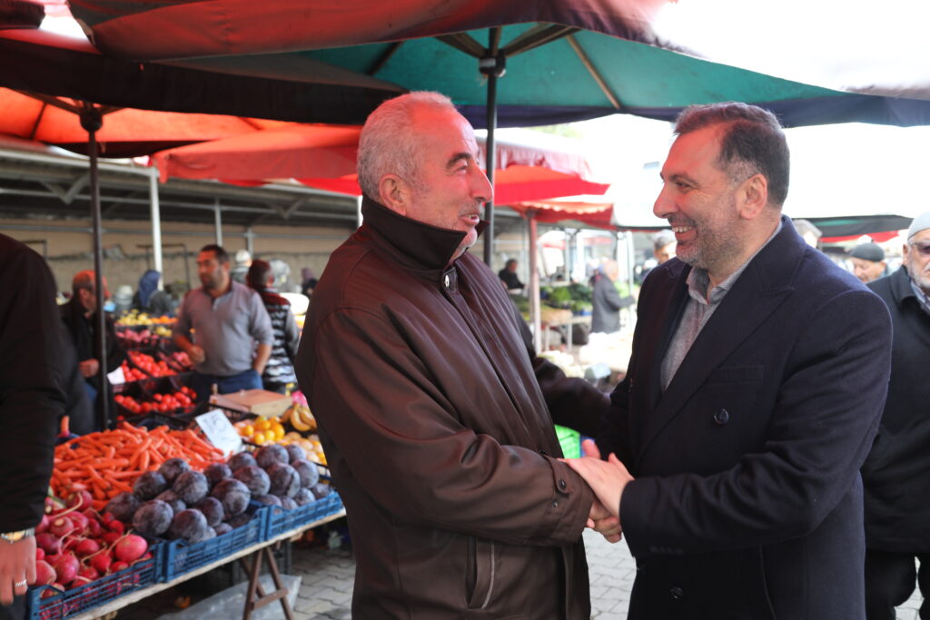 Kavak Belediye Başkanı Pazarcı Esnafının İstek ve Taleplerini Dinledi