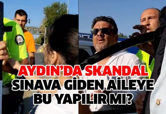 Kızını sınava götüren aileye bu yapılır mı?