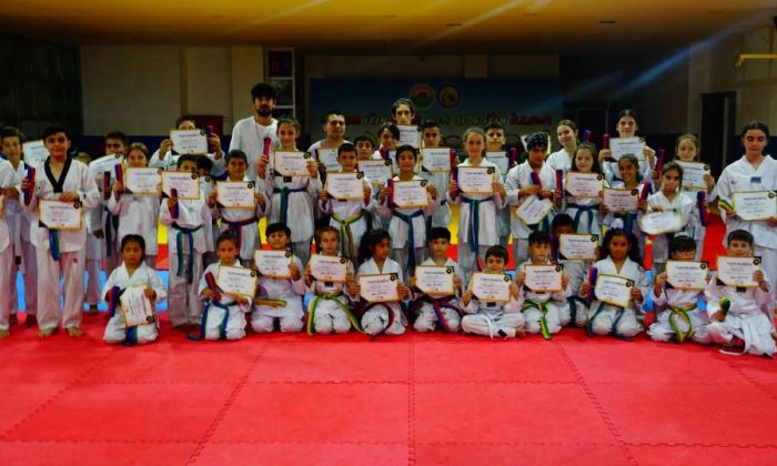 İlkadım’da Taekwondo Kuşak Sınavı Nefes Kesti