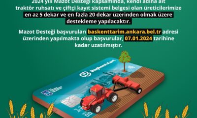 Kırsal kalkınmada Başkent Modeli, 2024 mazot desteği başvuru süresi uzatıldı