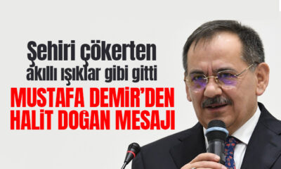 Mustafa Demir’den Halit Doğan mesajı