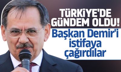 Başkan Mustafa Demir’i istifaya çağırdılar