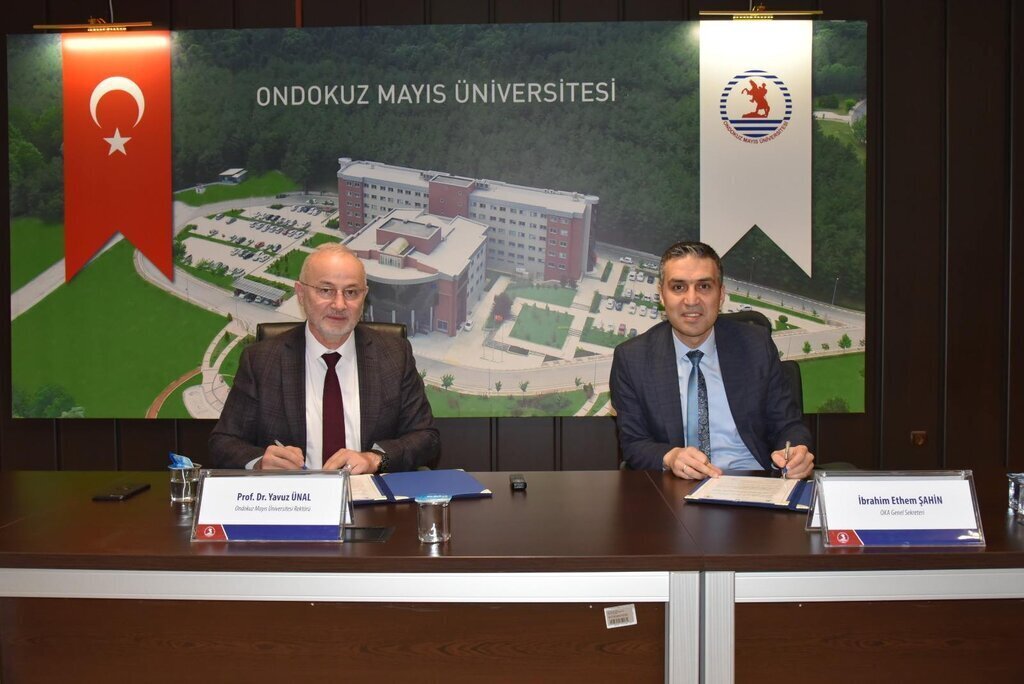 OMU ile OKA Arasinda Is Birligi Protokolu Imzalandi