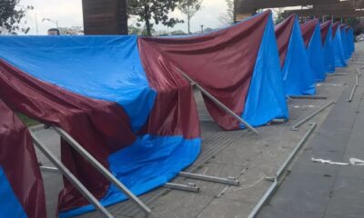 OMÜ’den tepki çeken bordo mavi çadırlarla ilgili açıklama!
