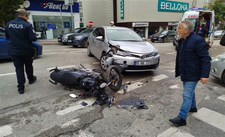 OTOMOBIL ILE MOTOSIKLET CARPISTI 1 YARA 967211 287281 1