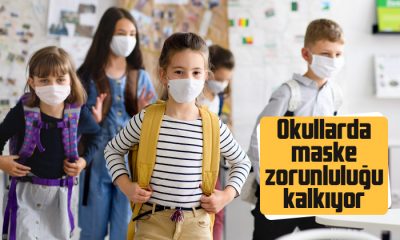 Okullarda maske zorunluluğu kalkıyor