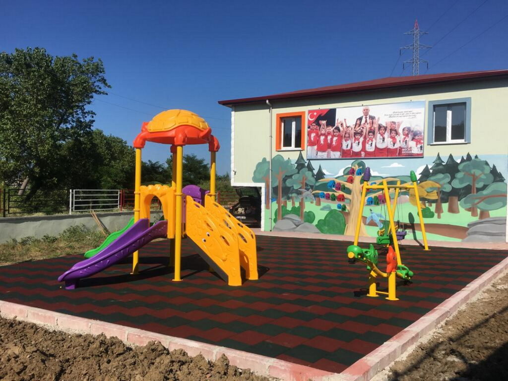 Samsun İlkadım Belediyesi çocuk parklarında tedbirli