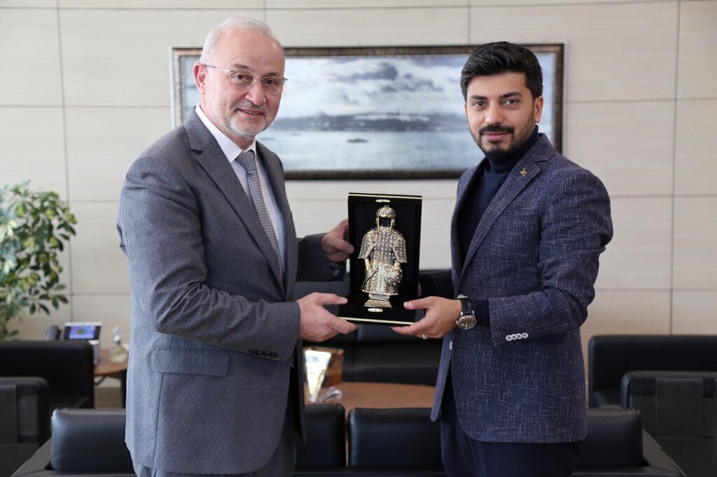 Rektor Unal Genclik Hizmetleri Genel Muduru Emre Topoglunu Ziyaret Etti