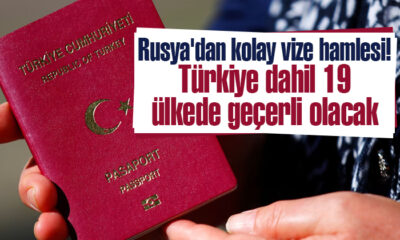 Rusya’dan kolay vize hamlesi! Türkiye dahil 19 ülkede geçerli olacak