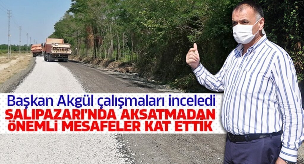 SALIPAZARINDA AKSATMADAN oNEMLi MESAFELER KAT ETTiK