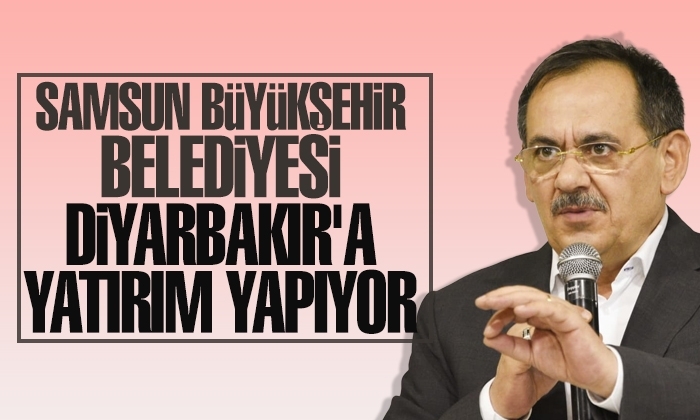Samsun Büyükşehir Belediyesi’nden Diyarbakır’a maddi destek