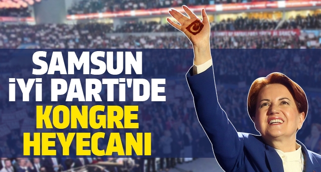 İYİ Parti Samsun Teşkilatında kongre heyecanı yaşanıyor