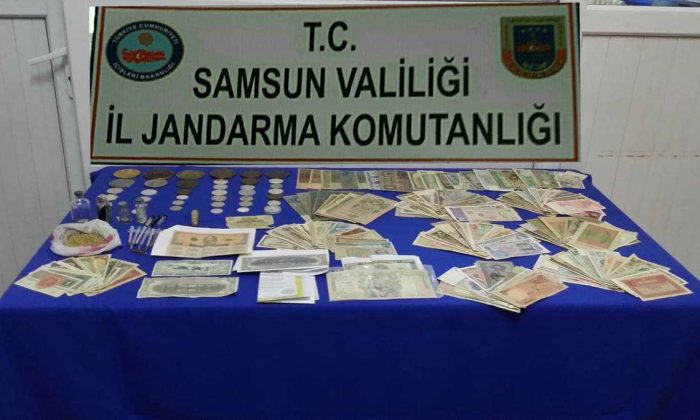 Samsun’da 1 milyon dolarlık banknot ele geçirildi