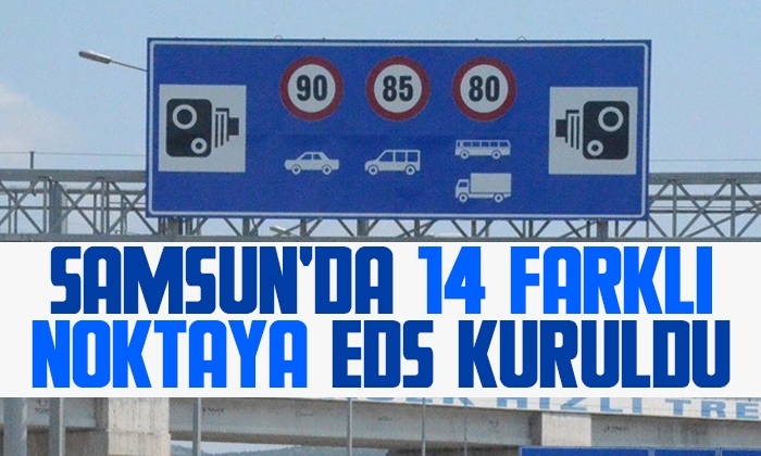 Samsun’da 14 farklı noktaya kuruldu!