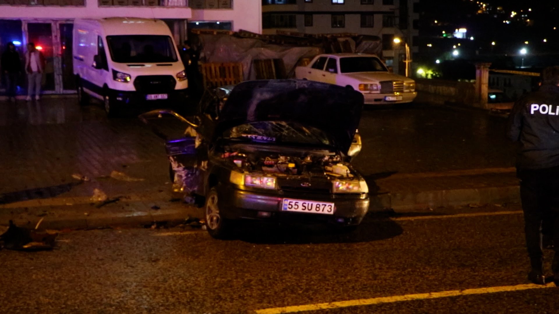 Samsun’da cip ile otomobil çarpıştı; 2 ölü, 2 yaralı