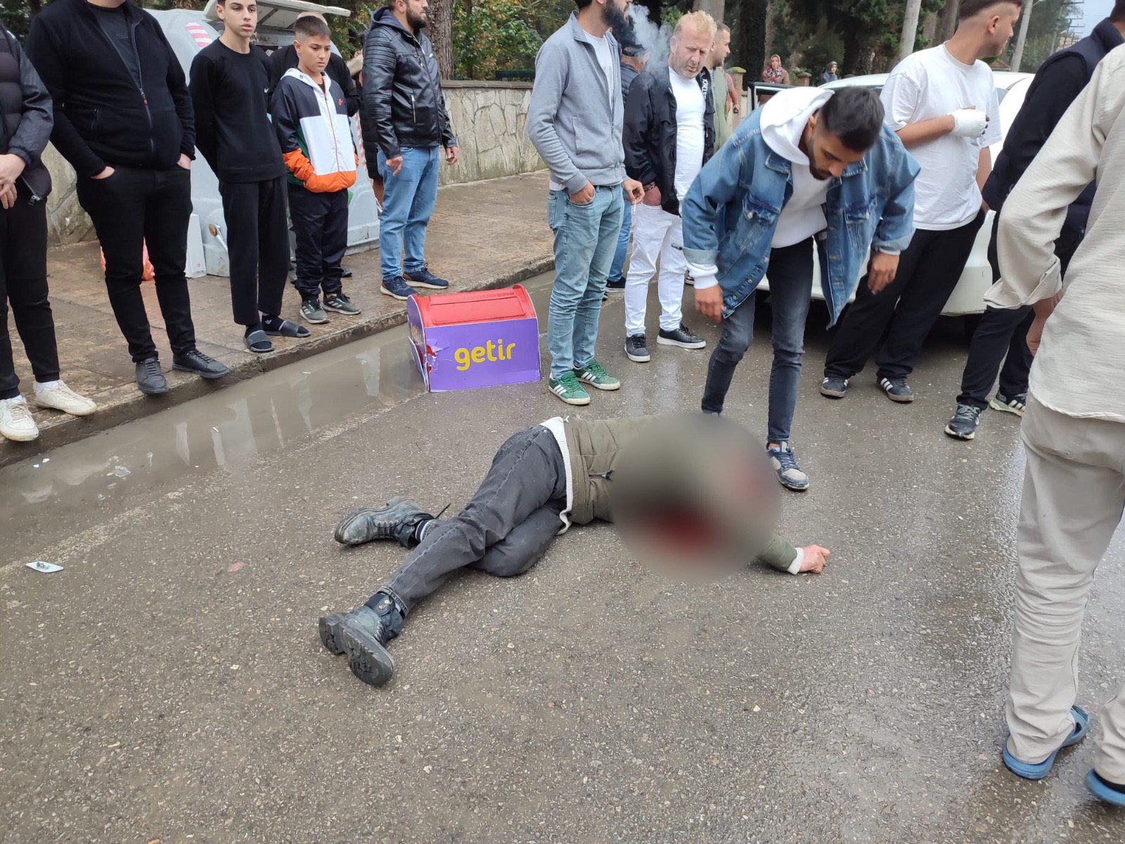 Samsun'da otomobil ile motosiklet çarpıştı: 1 ağır yaralı