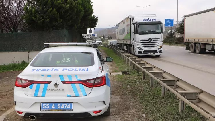 Samsun’da polis yapay zeka destekli radar sistemiyle çalışıyor