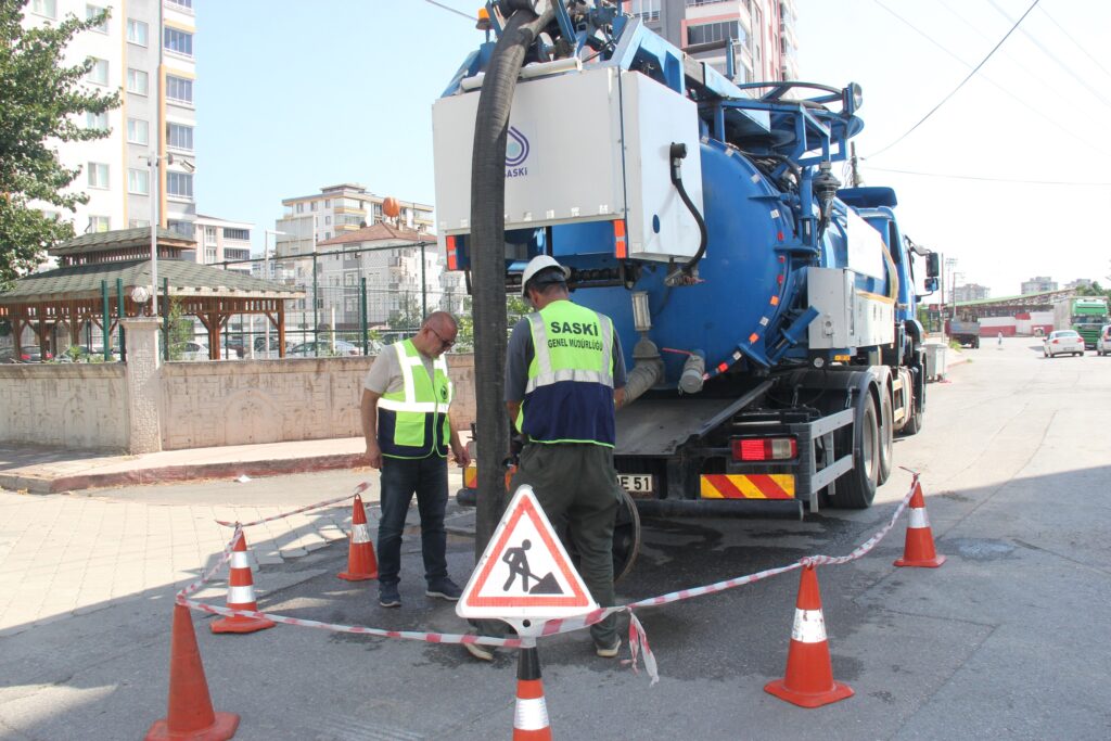 Samsun’da SASKİ’den alt yapıda kış hazırlığı