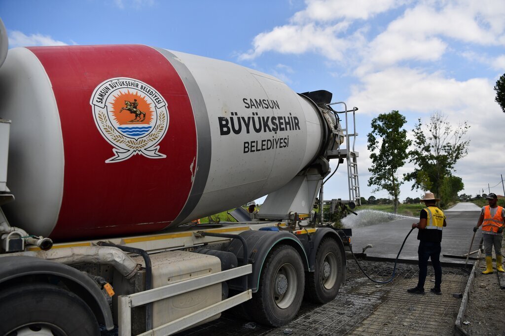 SBB Bafra Yol Calismalari 4