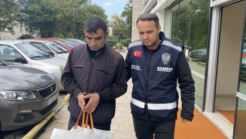 Samsun’da simit fırınından susam ve sadaka kutusu çalan hırsız tutuklandı