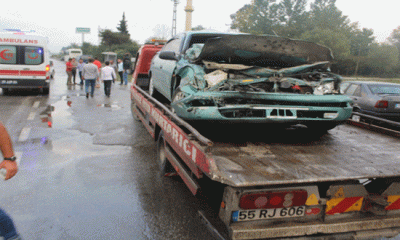 Samsun’da Trafik Kazası! Yaralılar Var