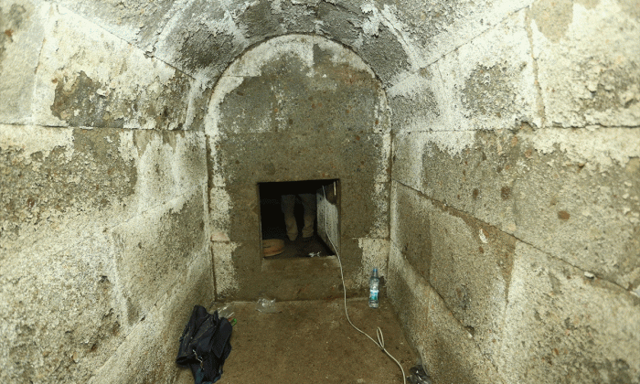 Samsun’da ‘tesadüfen’ Helenistik döneme ait mezar odası bulundu