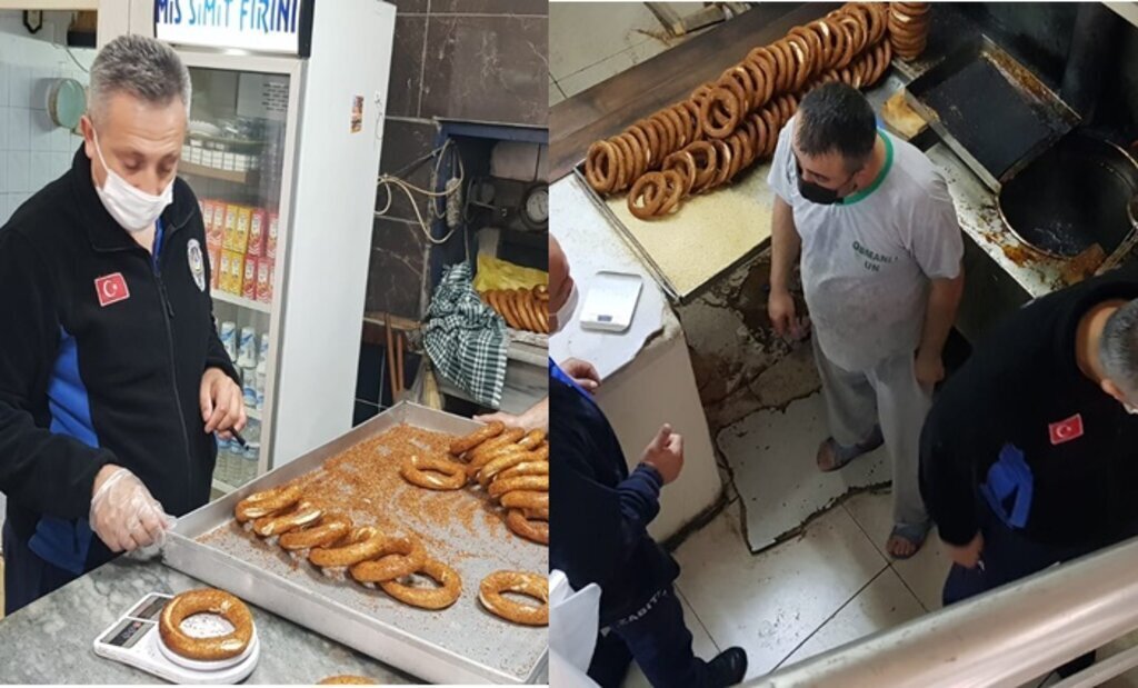 Samsunda 2 Tllik Simide Hijyen Denetimi