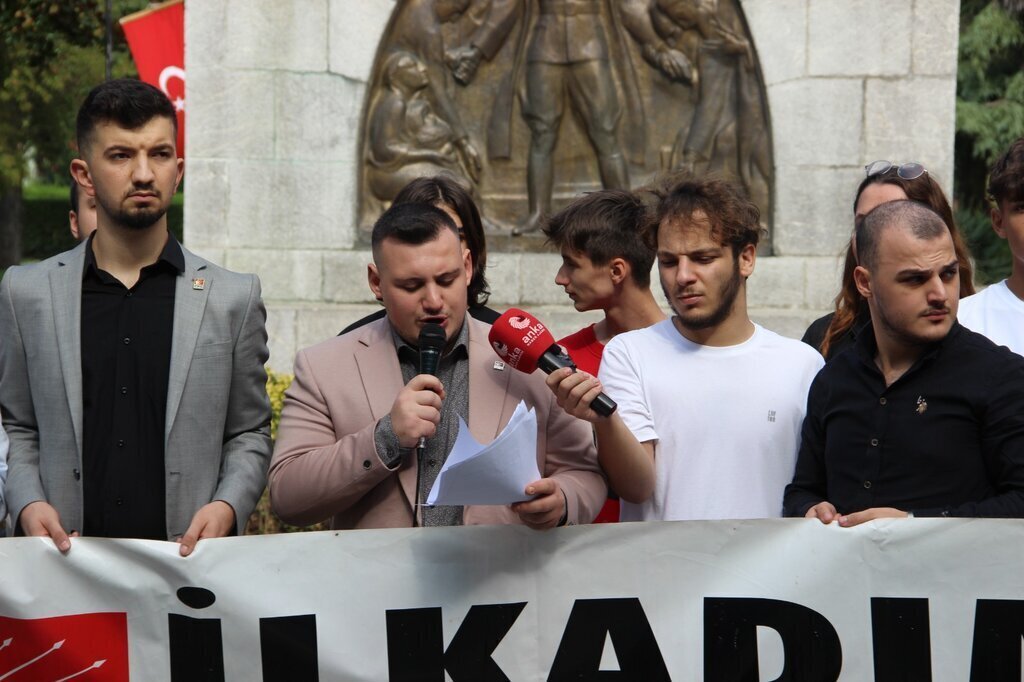 Samsunda CHP Ilkadim Genclik Kollari Kilicdarogluna kazan kaldirdi