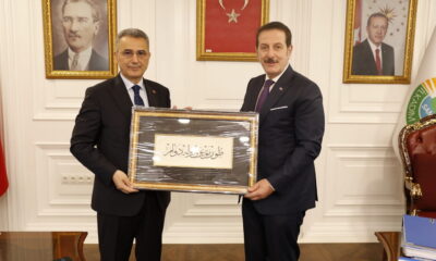 Samsun’da eski İlkadım Belediye Başkanı Tok, İhsan Kurnaz’ı tebrik etti