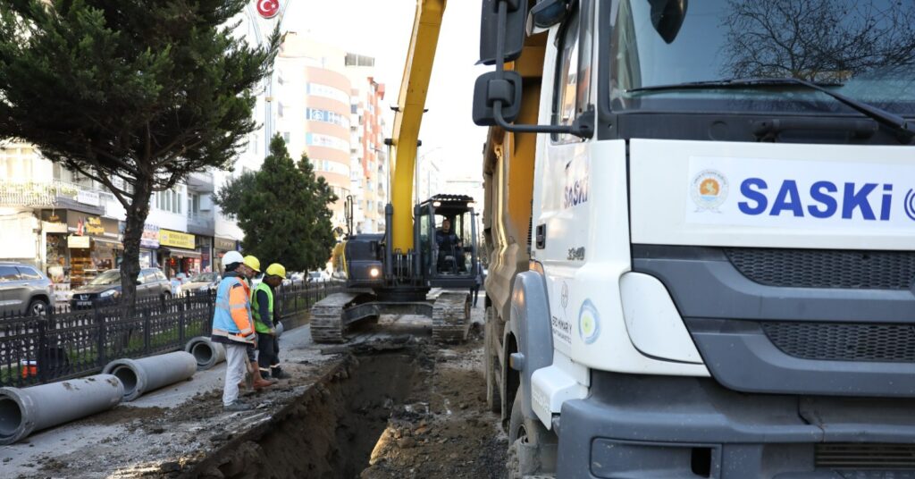 Samsun’da kanalizasyon hatları yenileniyor