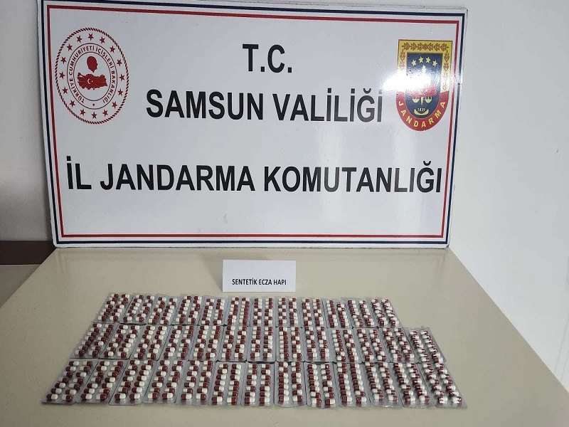 Samsun’da uyuşturucu operasyonu: 2 gözaltı