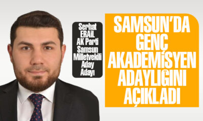 AK Parti Samsun Milletvekili Aday Adaylığını açıkladı