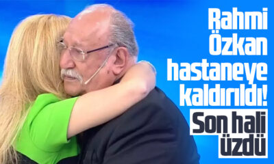 Rahmi Özkan hastaneye kaldırıldı!