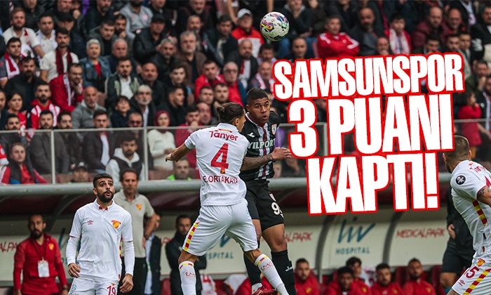 Samsunspor-Göztepe maç sonucu: 1-0