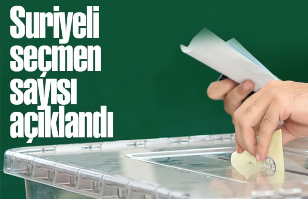 Suriyeli secmen sayisini acikladi1
