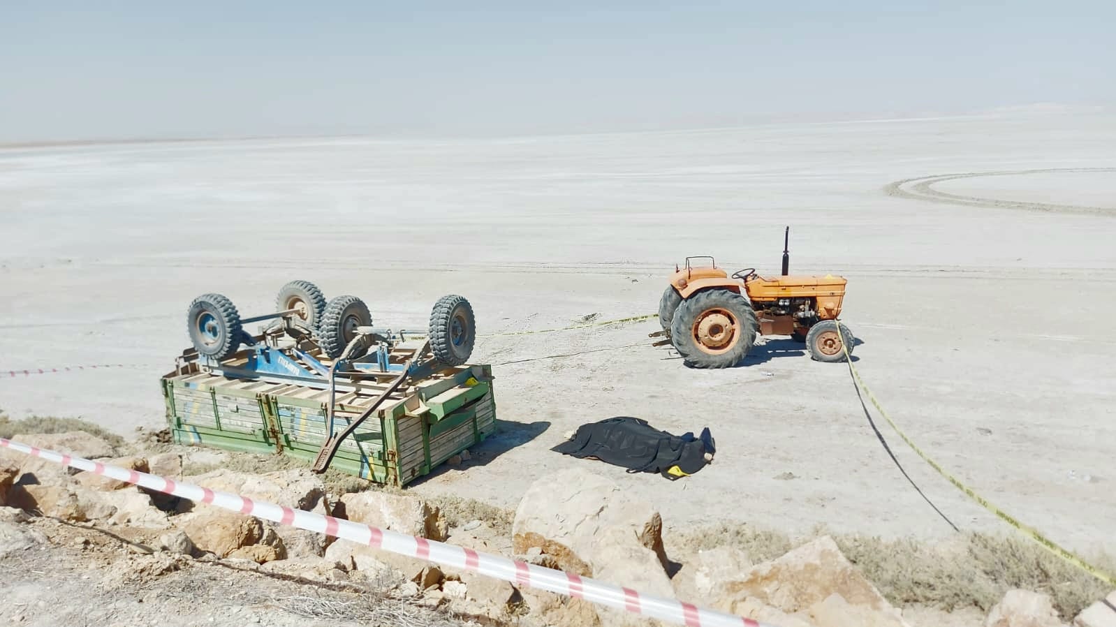 TRAKTORE BAGLI ROMORK DEVRILDI 1 OLU 3 878627 260994