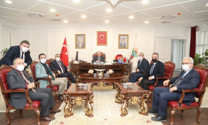 Türk Yerel Hizmet Sen Genel Başkanı Yorulmaz Demirtaş’ı ziyaret etti