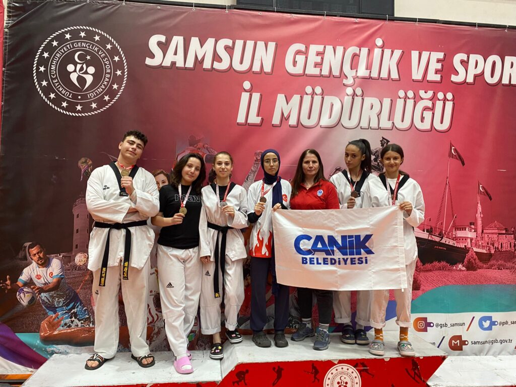 Taekwondo’da Canik Rüzgârı 