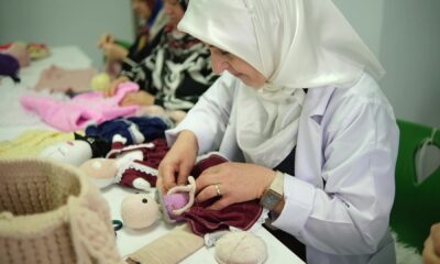 Tekkeköy’den Gazzeli çocuklar için oyuncak bebek