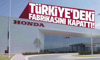 Honda Türkiye’deki fabrikasını kapattı